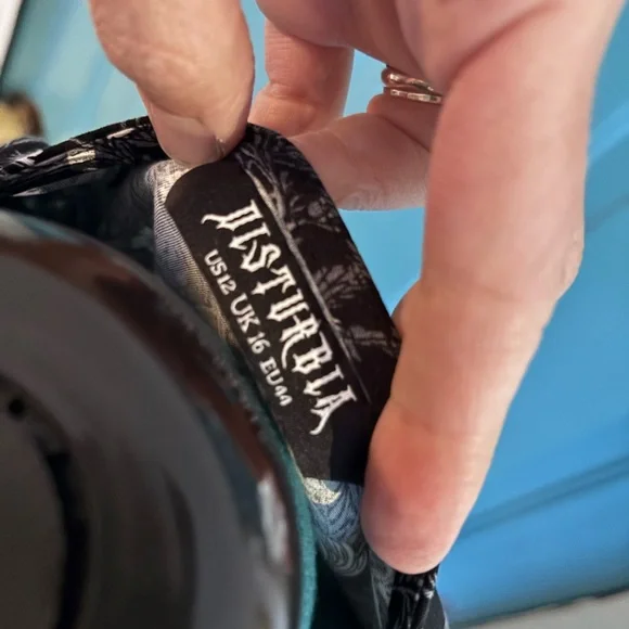 Disturbia Nightbloom. Button up midi dress NWT size 12 - Picture 4 of 6